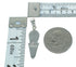 Sterling Silver And Lapis Southwestern Slide Pendant YX67387